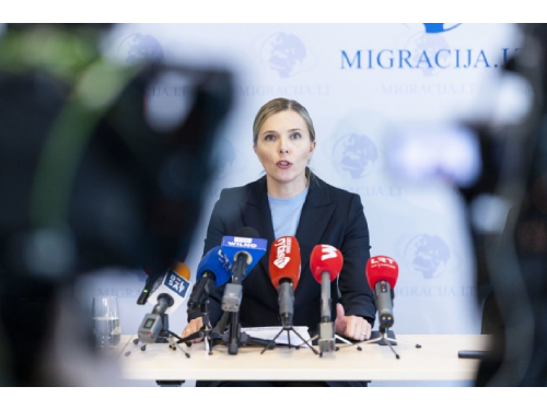 Lenkijoje išaugus neteisėtai migracijai, A. Bilotaitė tikina Lietuvą esant pasiruošusią